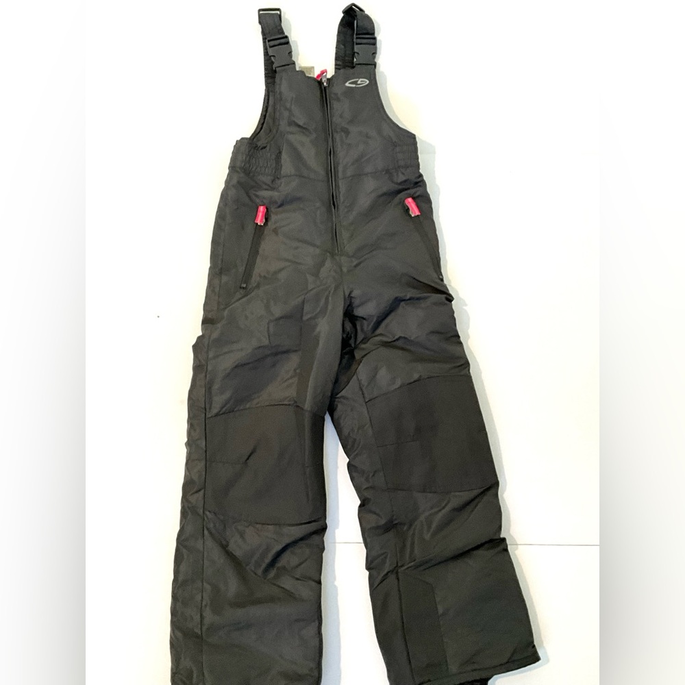 Champion Snow Girls Grey Bib Overalls Waterproof Size 6\6X